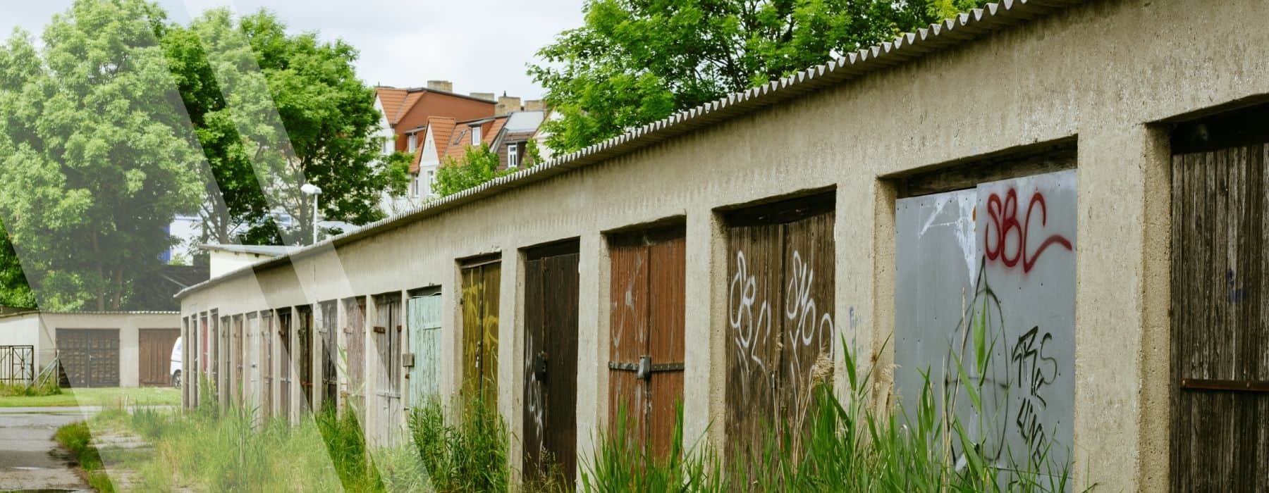 Abbruch Garage Garagenhof