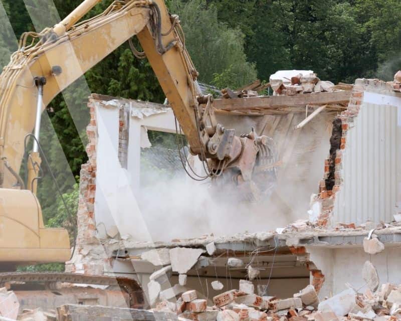 Abbruch Haus Einfamilienhaus