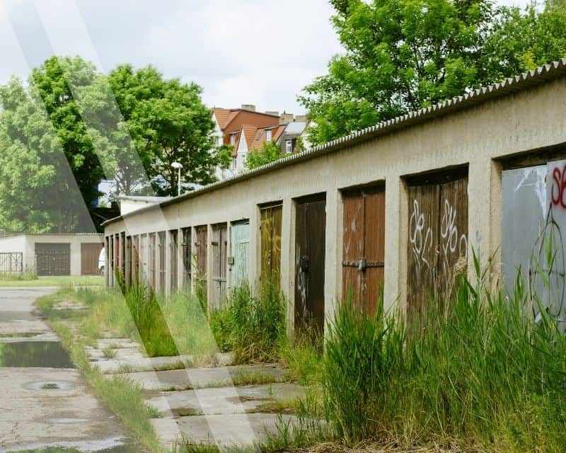 Abbruch Garage Garagenhof