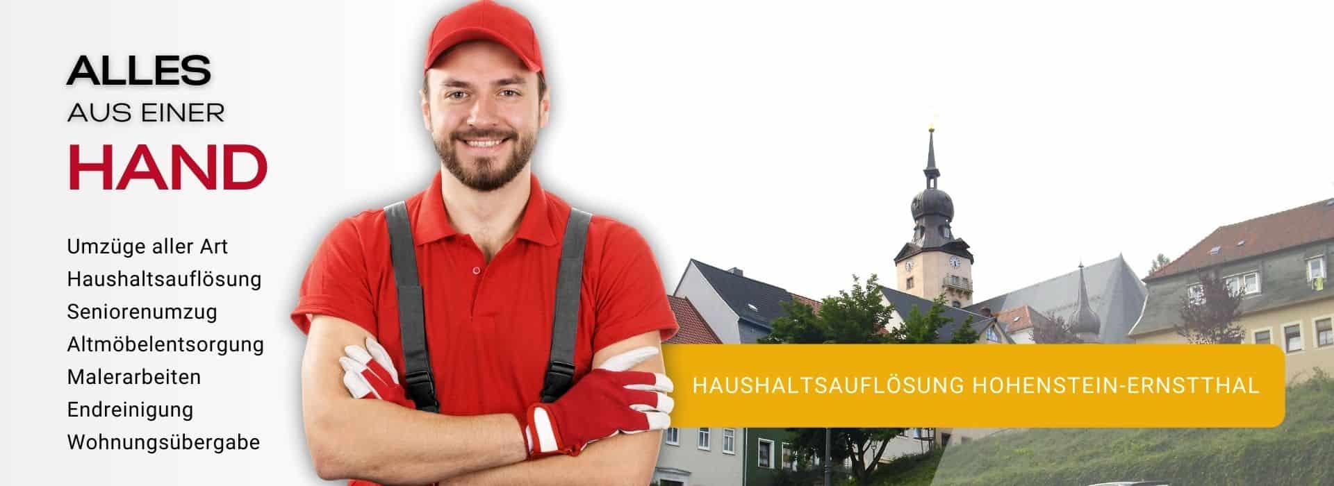 Haushaltsauflösung Hohenstein-Enstthal Entrümpelung