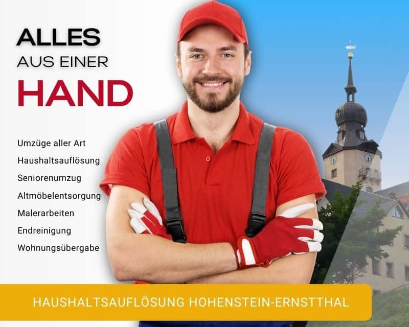 Haushaltsauflösung Hohenstein-Enstthal Entrümpelung