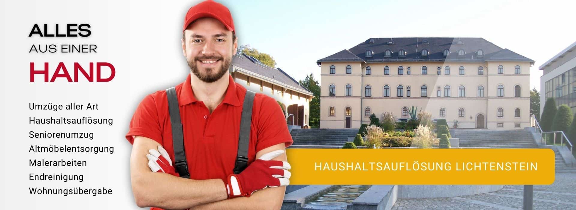 Haushaltsauflösung Lichtenstein Entrümpelung