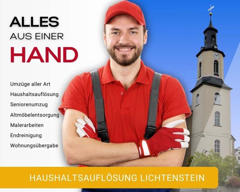 Haushaltsauflösung Lichtenstein Entrümpelung