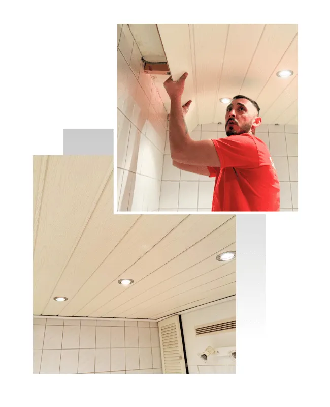Deckenpaneele professionell entfernen