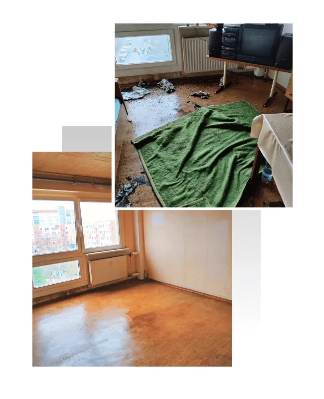 Entrümpelung / Haushaltsauflösung nach Leichenfund