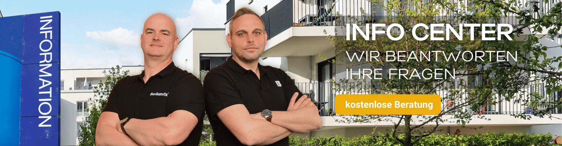 Beräumfix Info Center - Wir geben Antworten auf Ihre Fragen zur Haushaltsauflösung & Entrümpelung