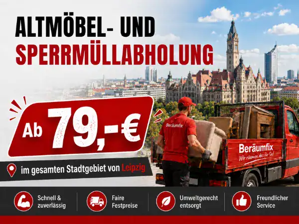 Altmöbelentsorgung und Entrümpelung Leipzig