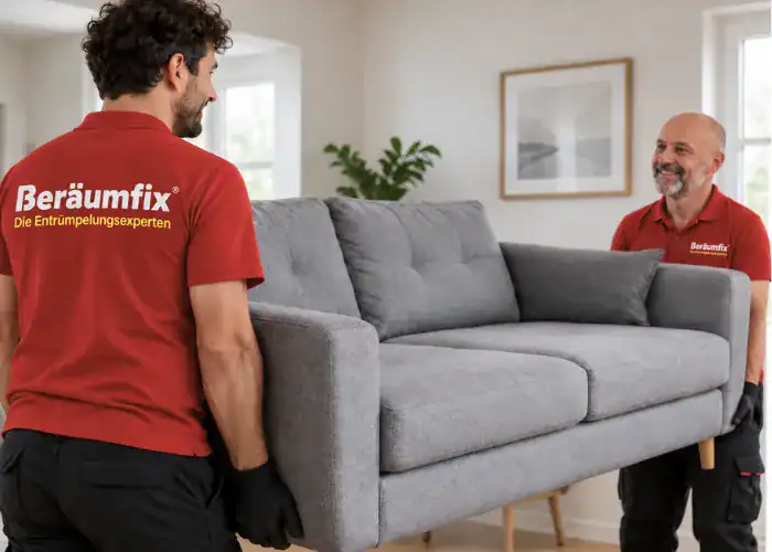 Sofa abholen lassen und entsorgen